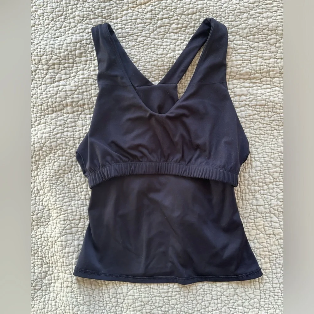 🎉 3/$15 Sincerely Jules Active Black Racerback Tank L - Picture 8 of 8